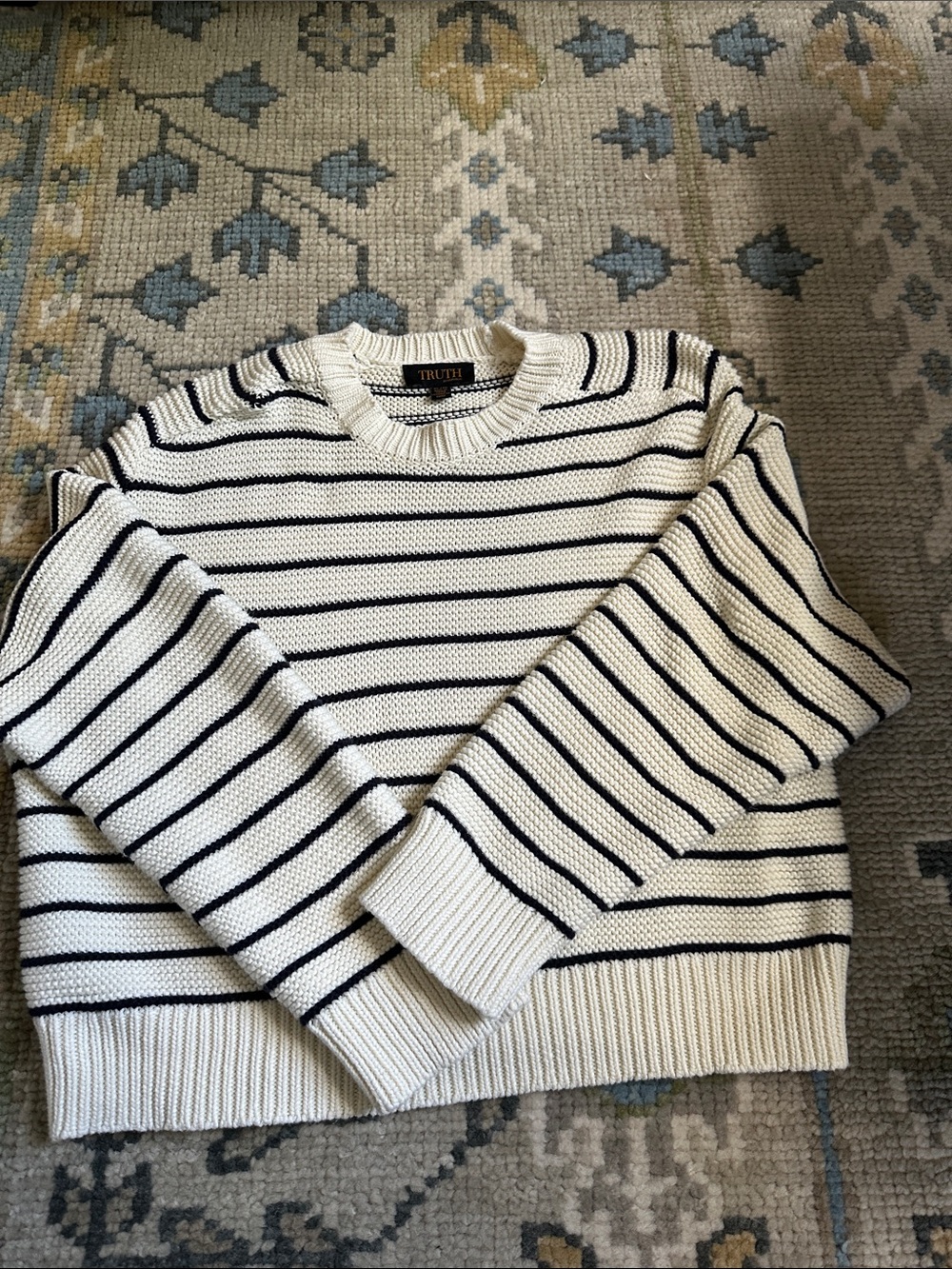 Striped sweater women’s XL